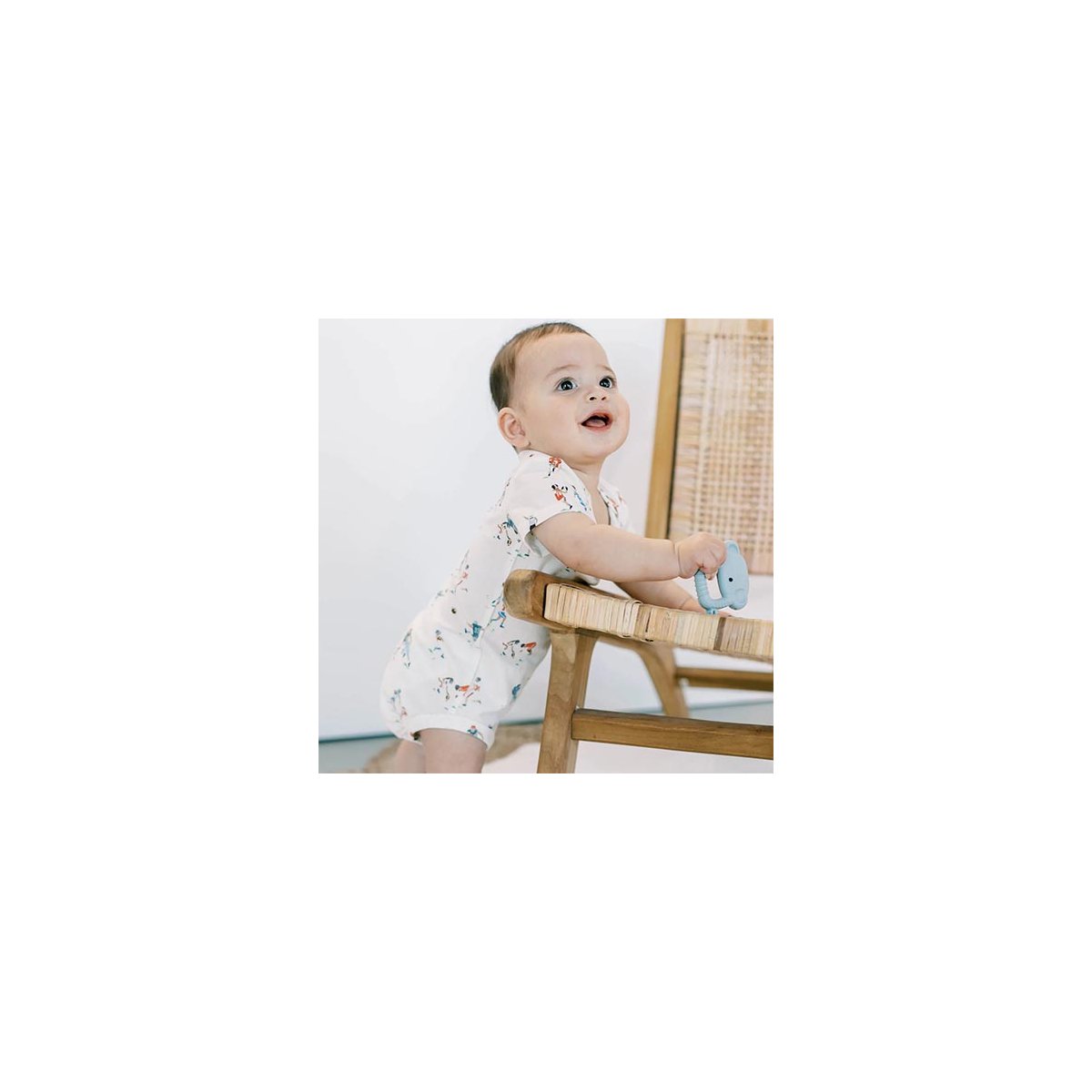 Short Sleeve Bodysuit - Football