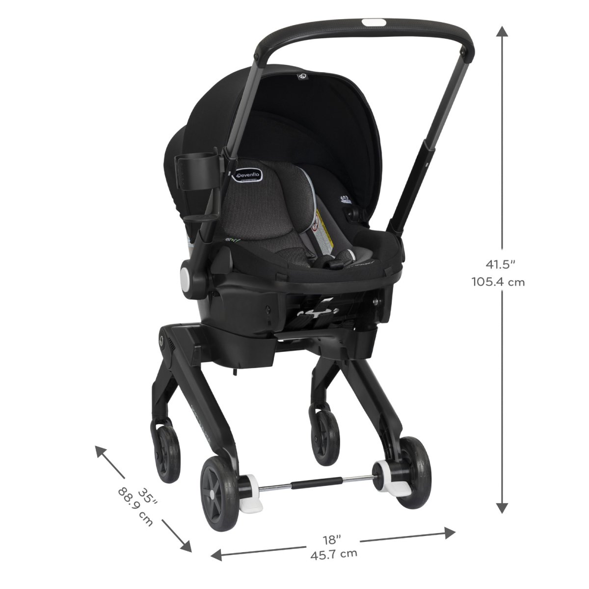 Shyft DualRide Infant Car Seat & Stroller Combo - Beaufort
