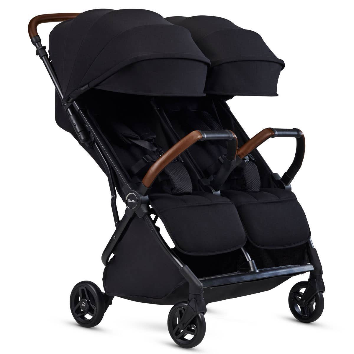 Jet Double Travel Stroller - Black