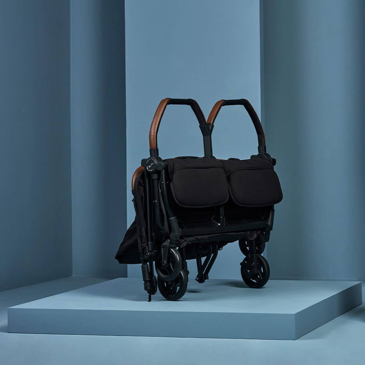 Jet Double Travel Stroller - Black