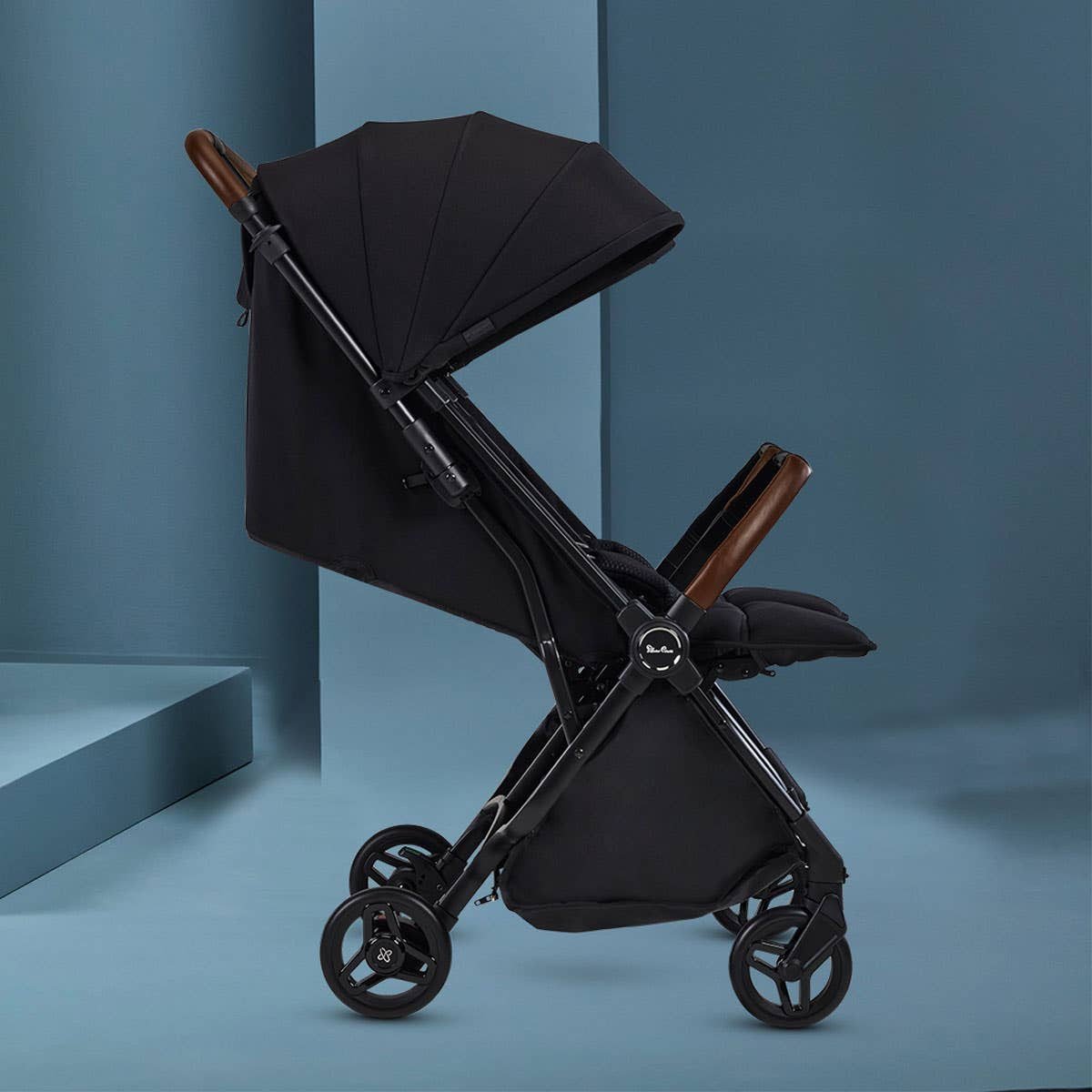 Jet Double Travel Stroller - Black