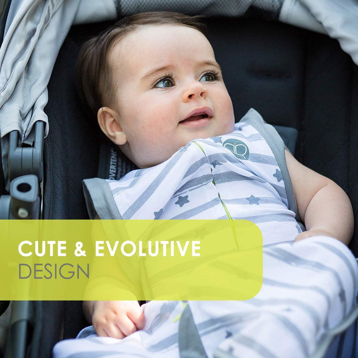 Sleëp - 3 in 1 Evolutive Swaddle With Removable Sleeves