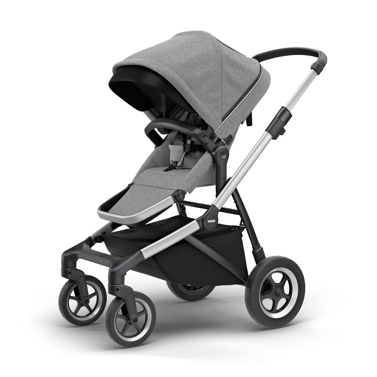 Sleek Stroller - Grey Melange