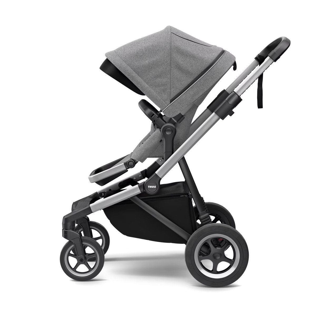 Sleek Stroller - Grey Melange