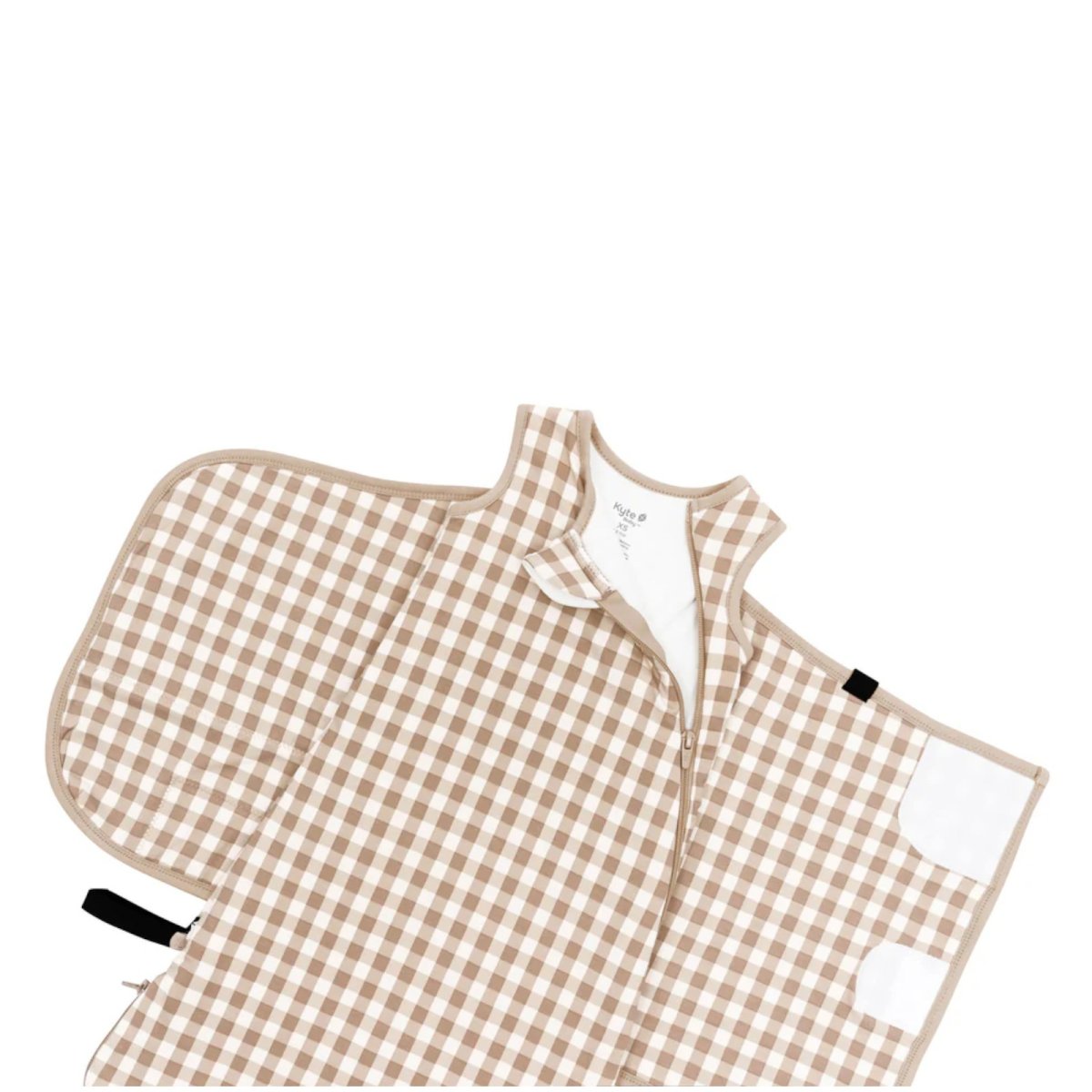 Sleep Bag Swaddler XS- Gingham Bisque