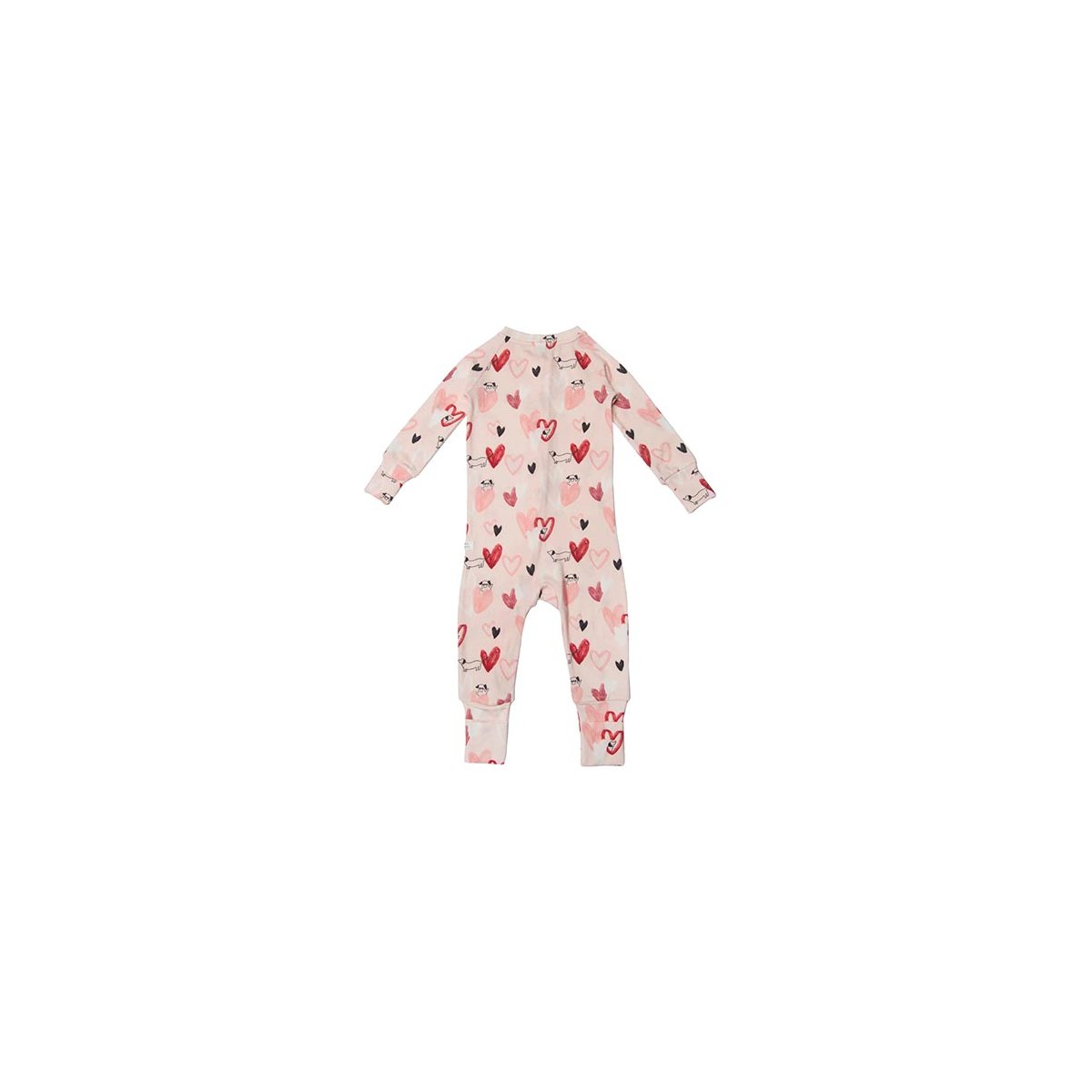 Sleeper Tencel - Pink Pup