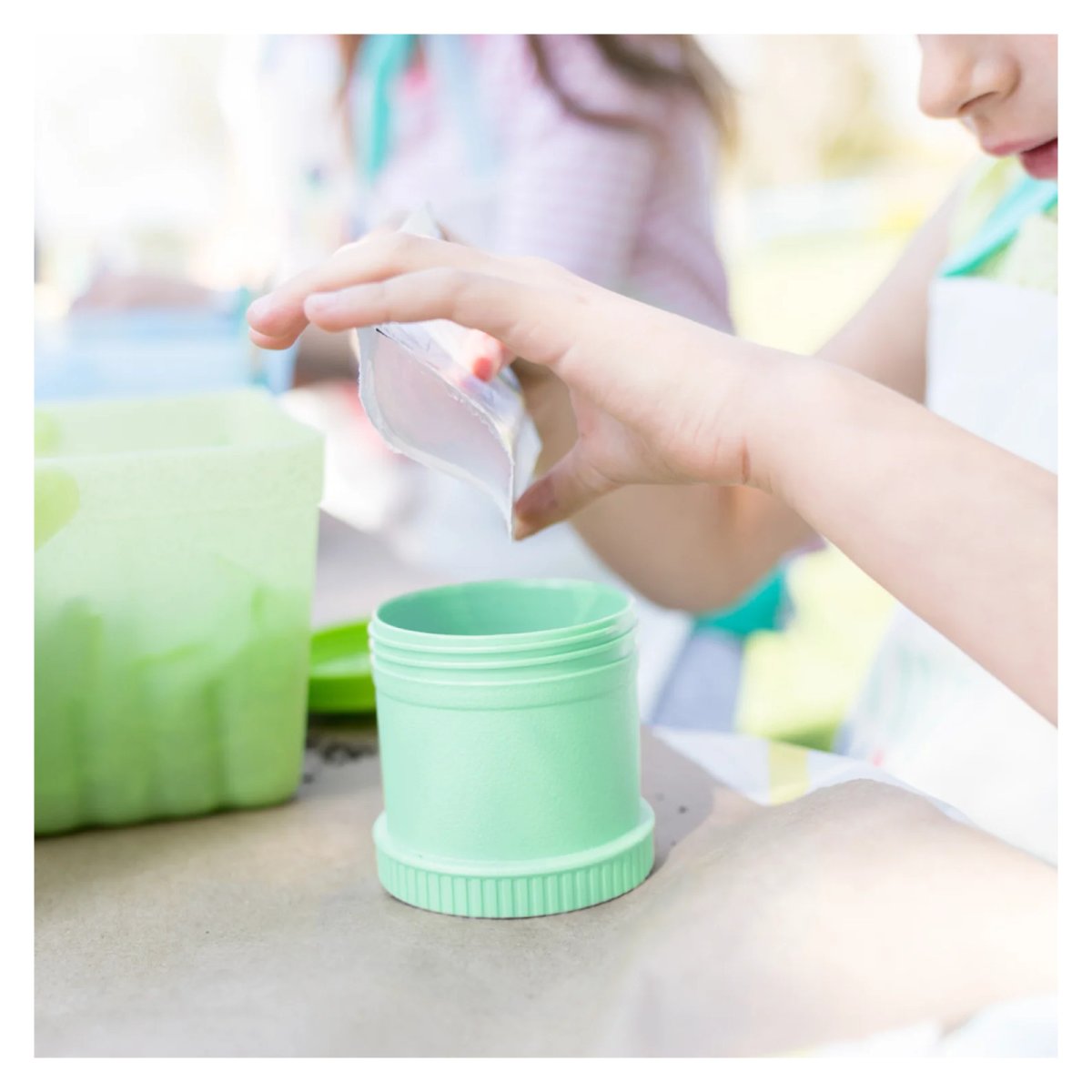 Snack Stack Lid - KELLY GREEN