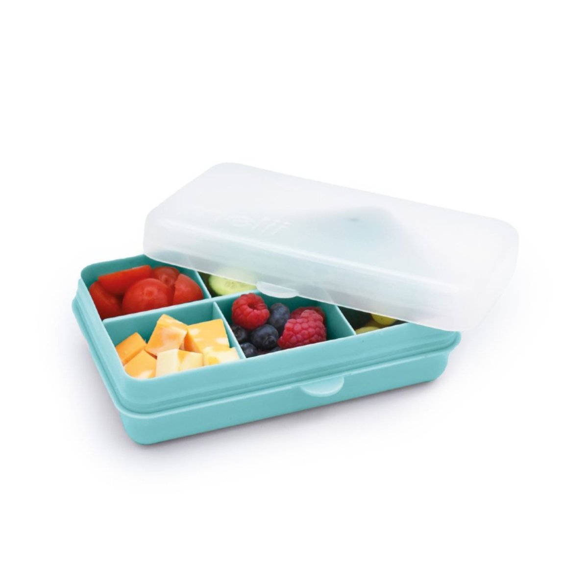 Snackle Food Storage Box 6 Compartment - Blue