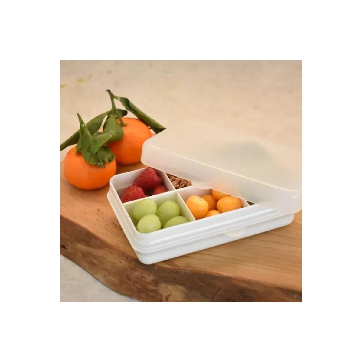 Snackle Mini 6 Compartment - Ivory
