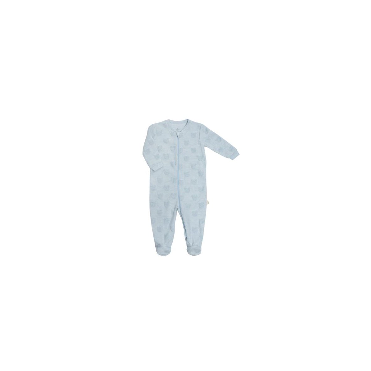 Dream Velour Burnout Sleeper - Blue