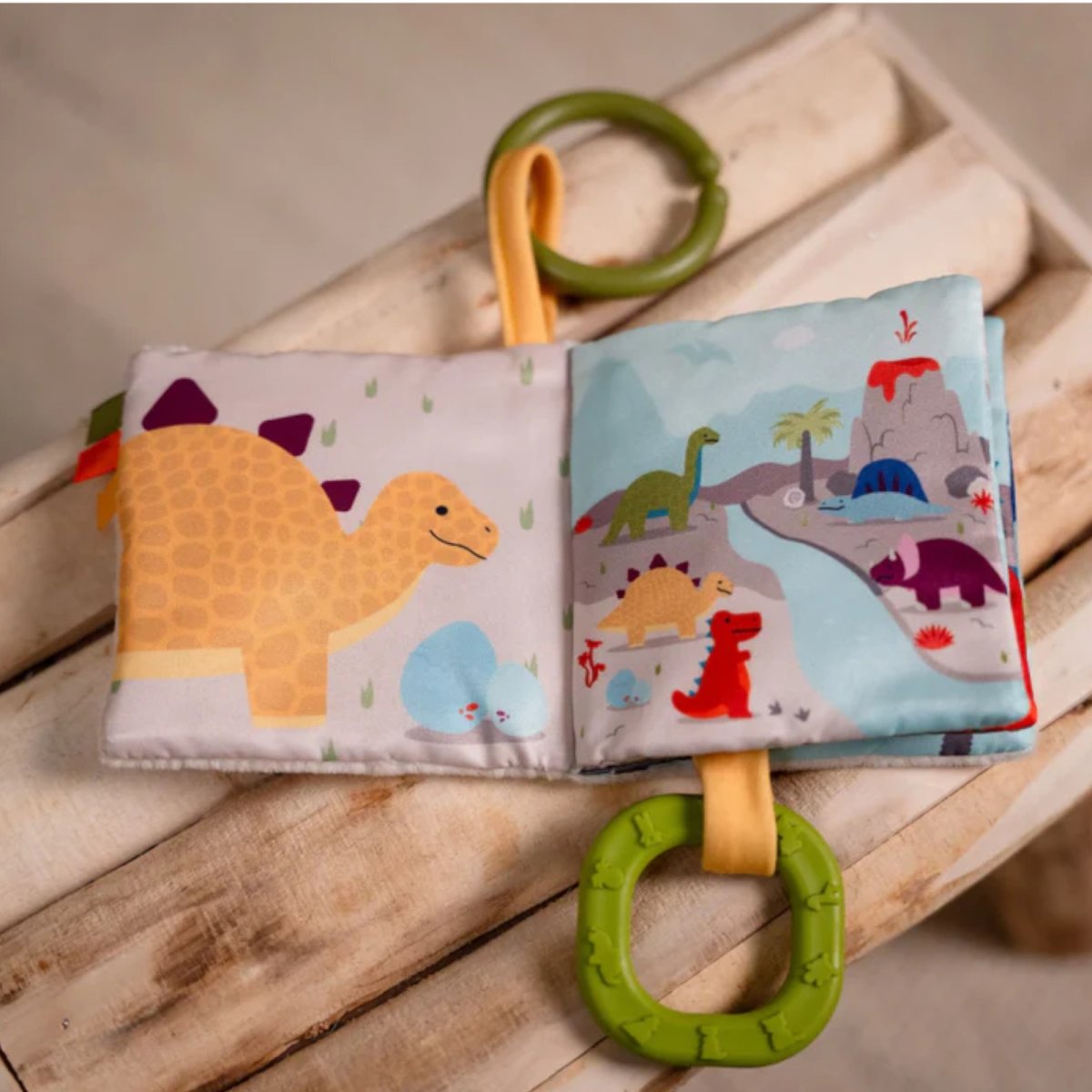 Soft Baby Book - Dino Friends