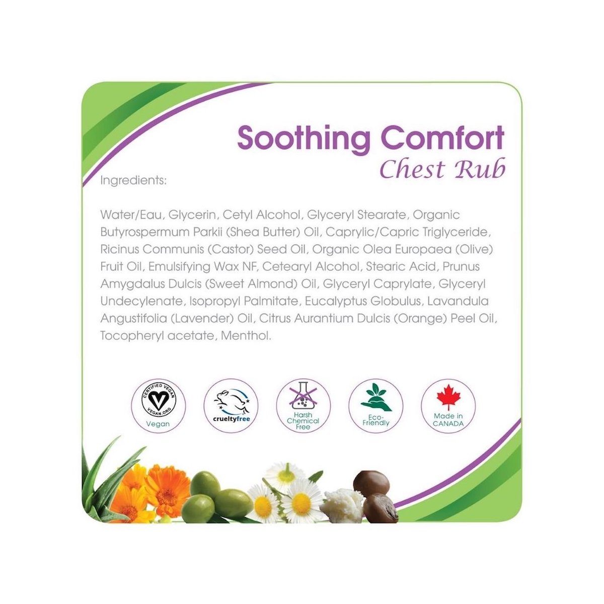 Soothing Comfort Chest Rub Cream 50mL