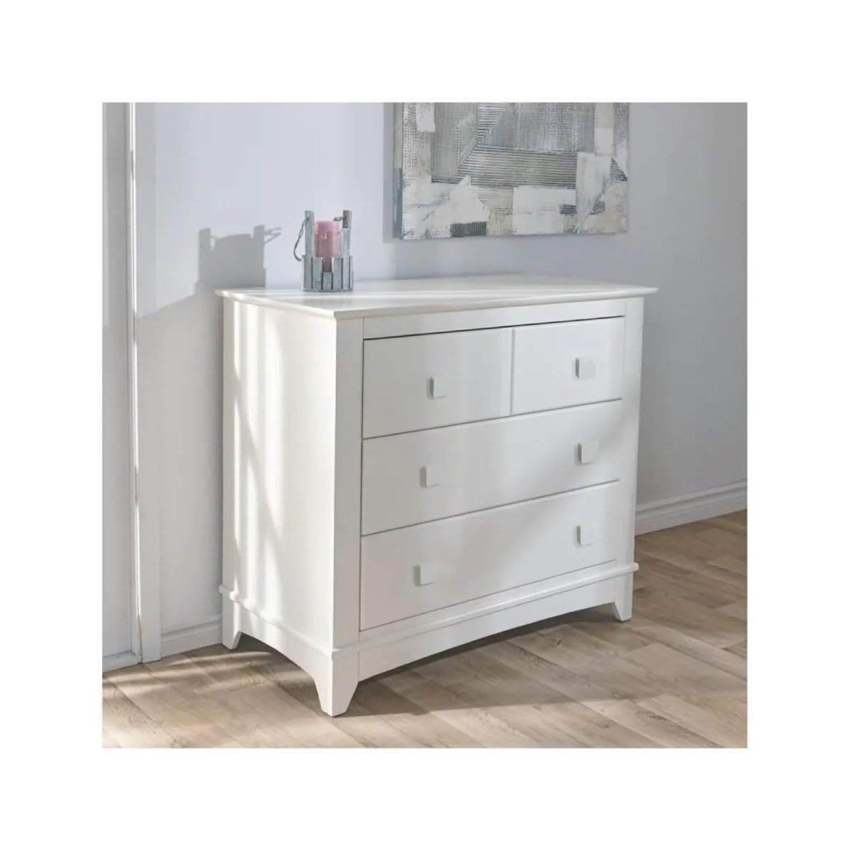 Spessa 3 Drawer Chest - White