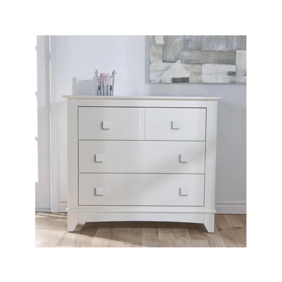 Spessa 3 Drawer Chest - White