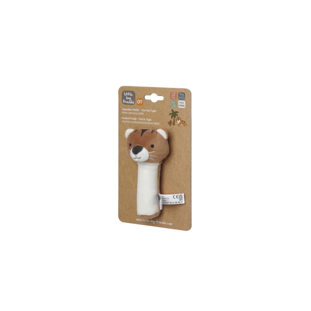 Squeaker Rattle - Tim the Tiger