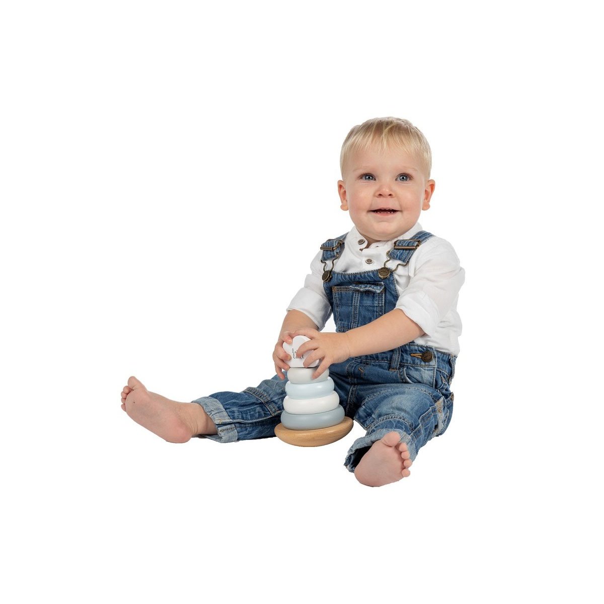 Stacking Rings Balance - Blue