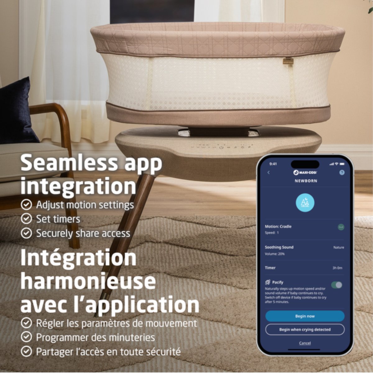 Starling Bassinet - Natural Heritage