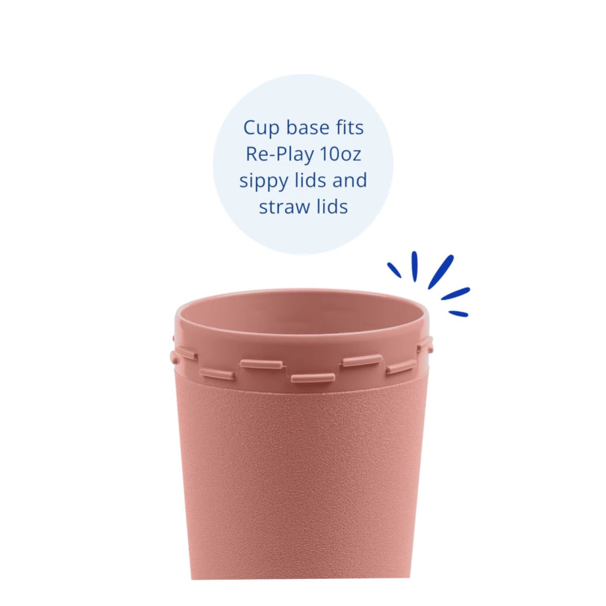 No Spill/Straw Cup Base - Desert