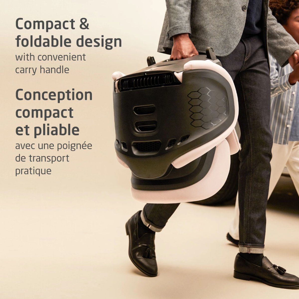 Tanza Belt Positioning Booster Car Seat - Sea Shadow