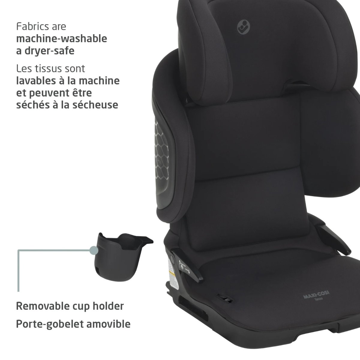 Tanza Belt Positioning Booster Car Seat - Sea Shadow