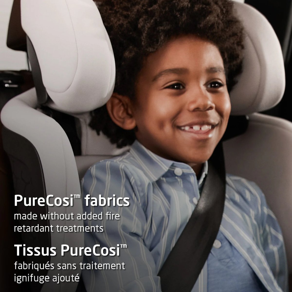 Tanza Belt Positioning Booster Car Seat - Sea Shadow