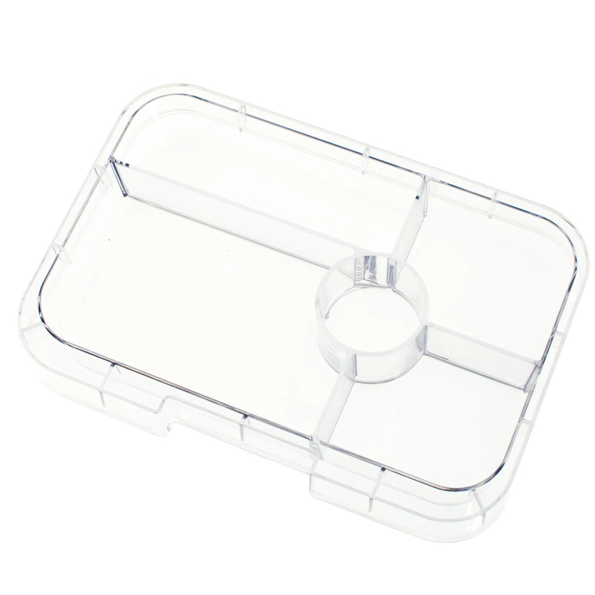 Tapas 5 Compartment Tray - Clear OLD