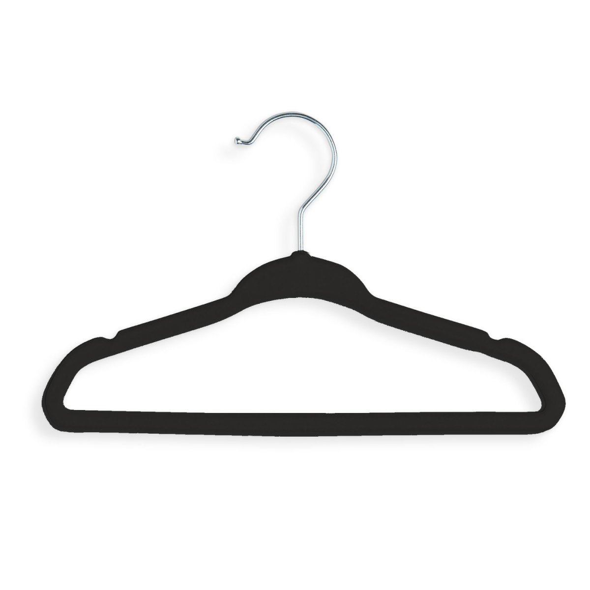 15 Pack Baby Hangers - Black