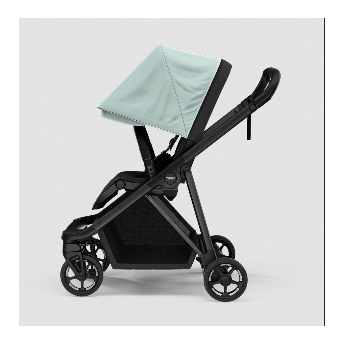 Shine Full Size Stroller with Black Frame - Alaska