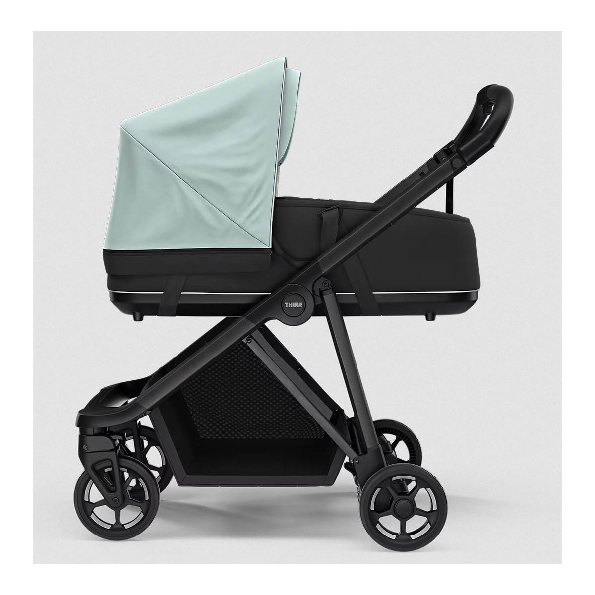 Shine Full Size Stroller with Black Frame - Alaska