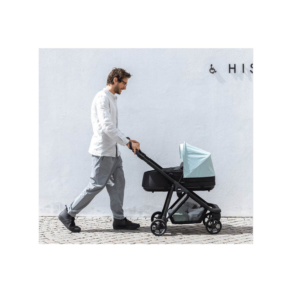 Shine Full Size Stroller with Black Frame - Alaska