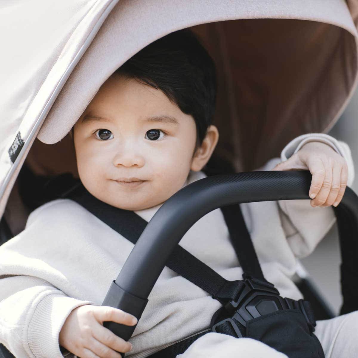 Shine Full Size Stroller with Black Frame - Alaska