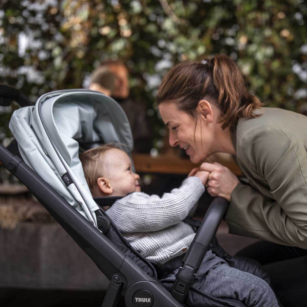 Shine Full Size Stroller with Black Frame - Alaska