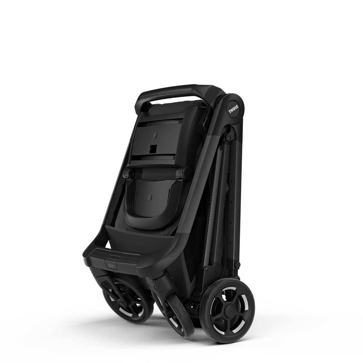 Shine Full Size Stroller with Black Frame - Black