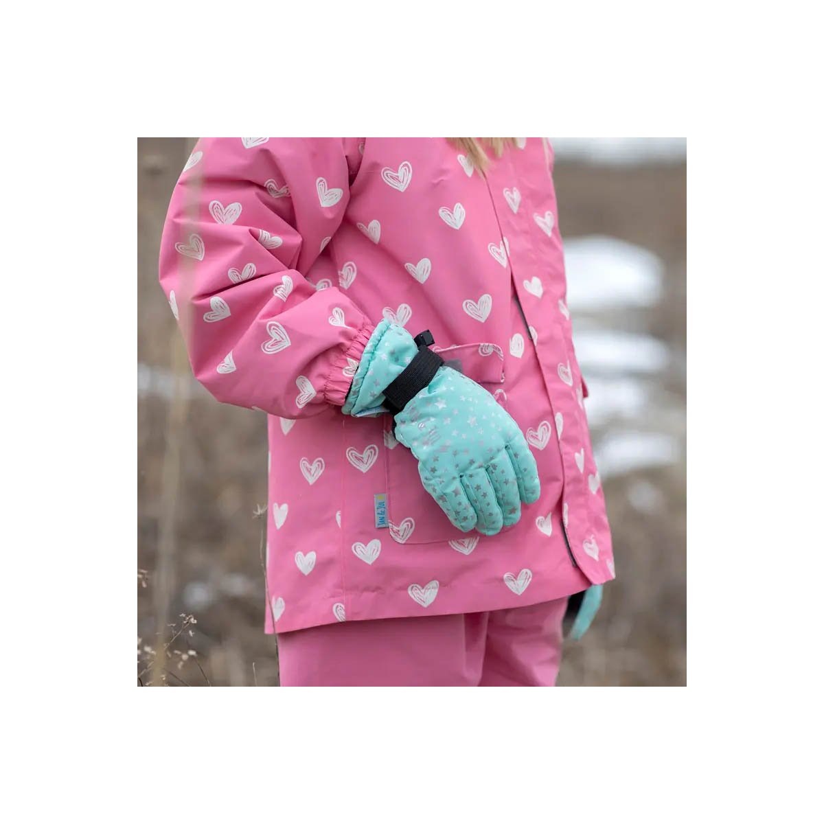 Toasty-Dry Waterproof Snow Gloves Heather Grey