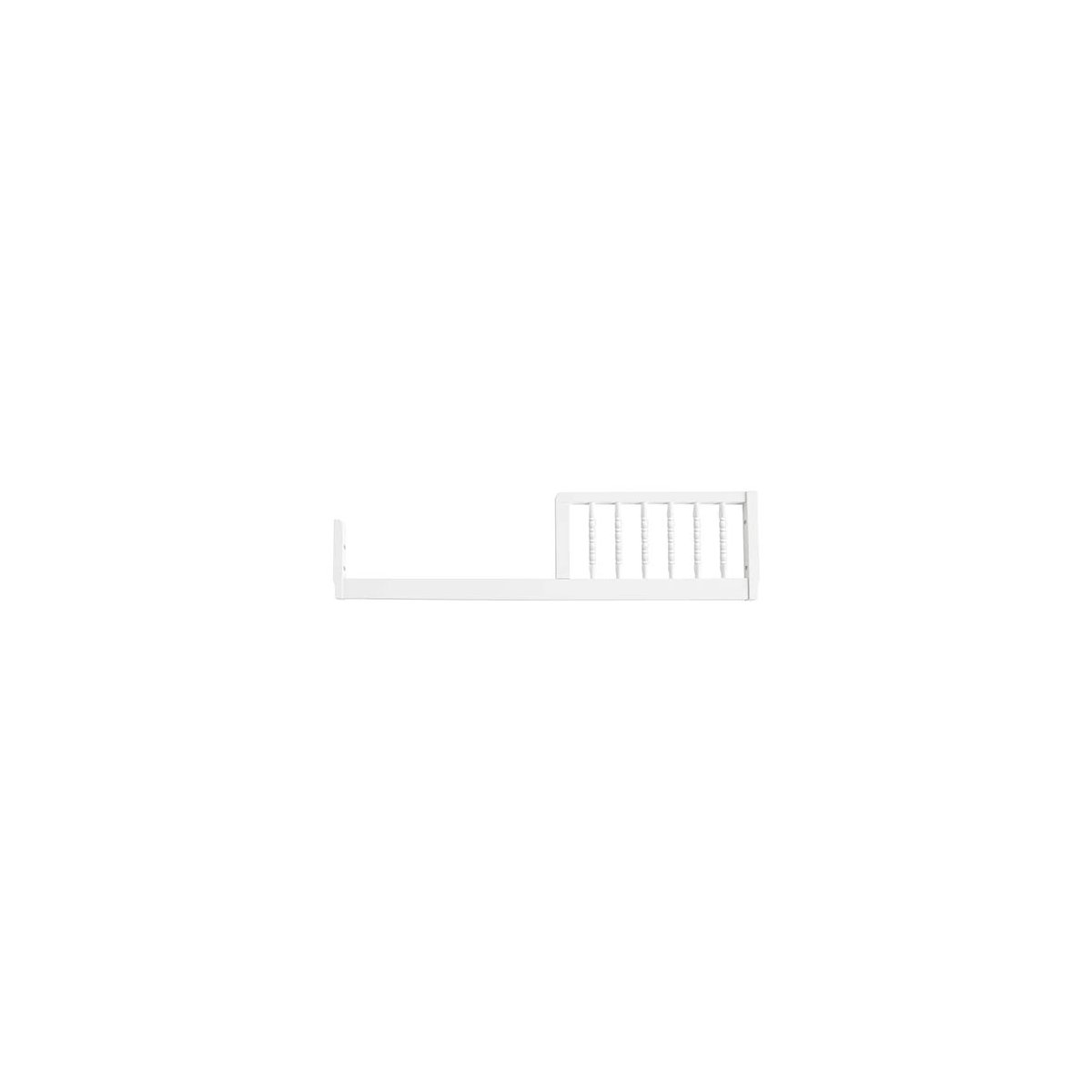 Toddler Rail - White