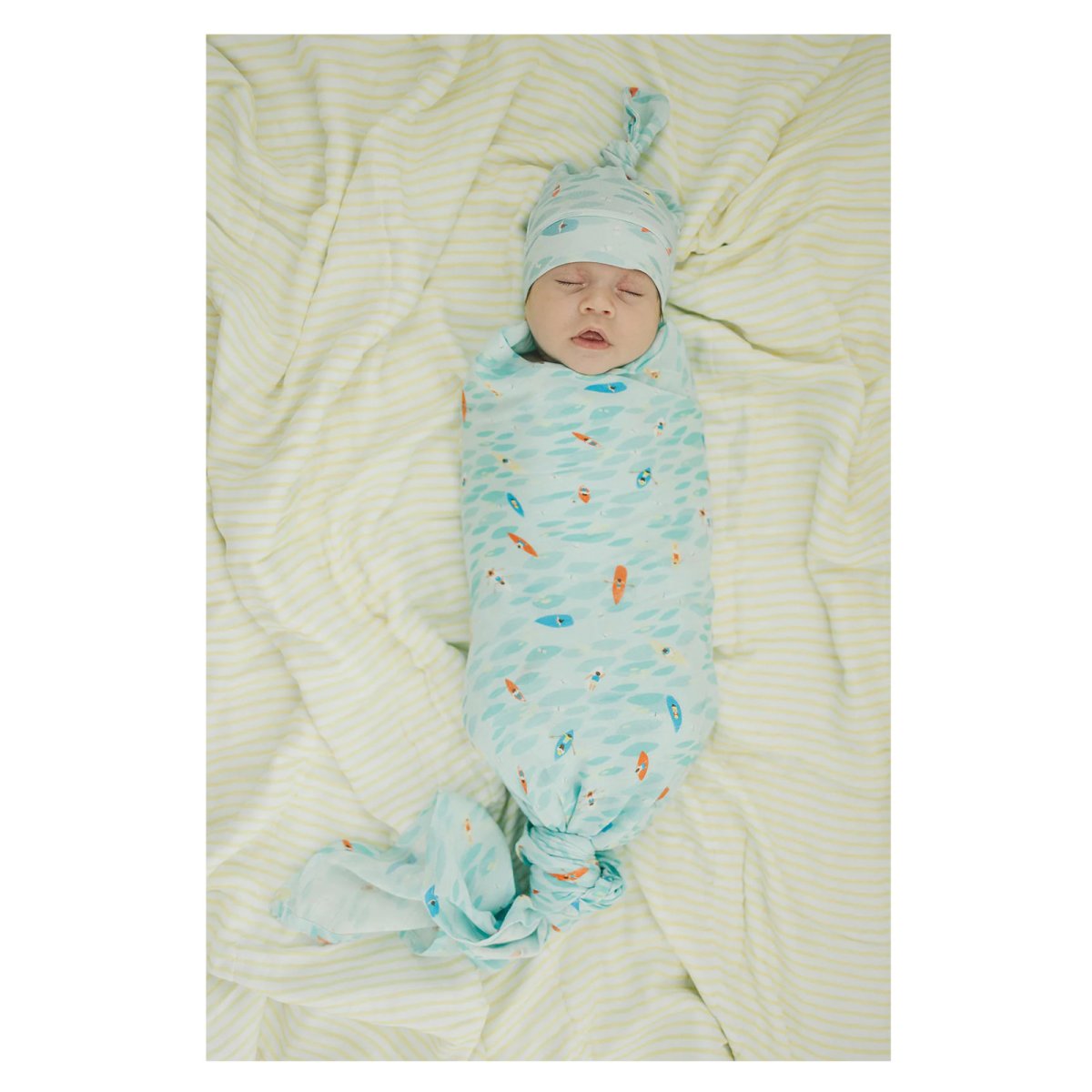 Top Knot Beanie Tencel - Kayak