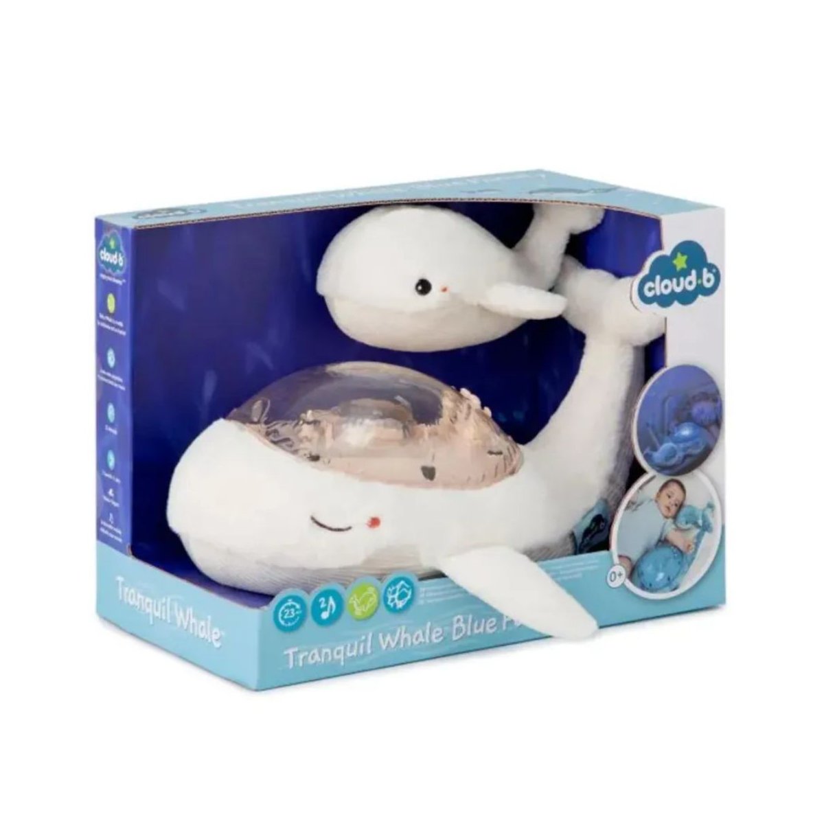 Tranquil Whale - White