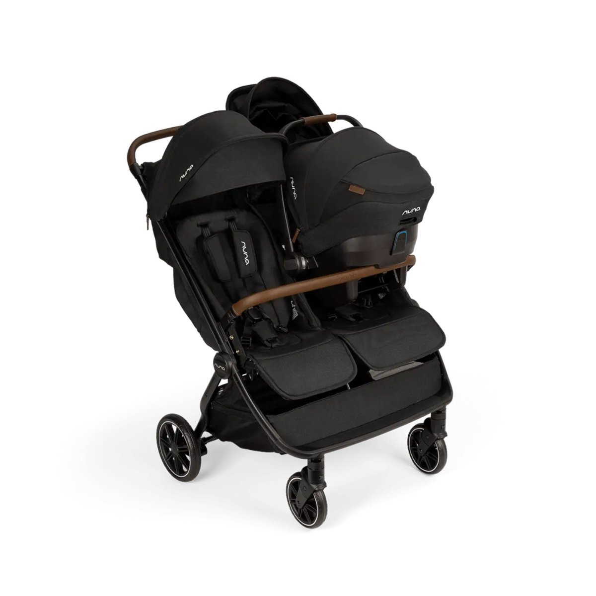 TRVL DUBL Stroller - Caviar