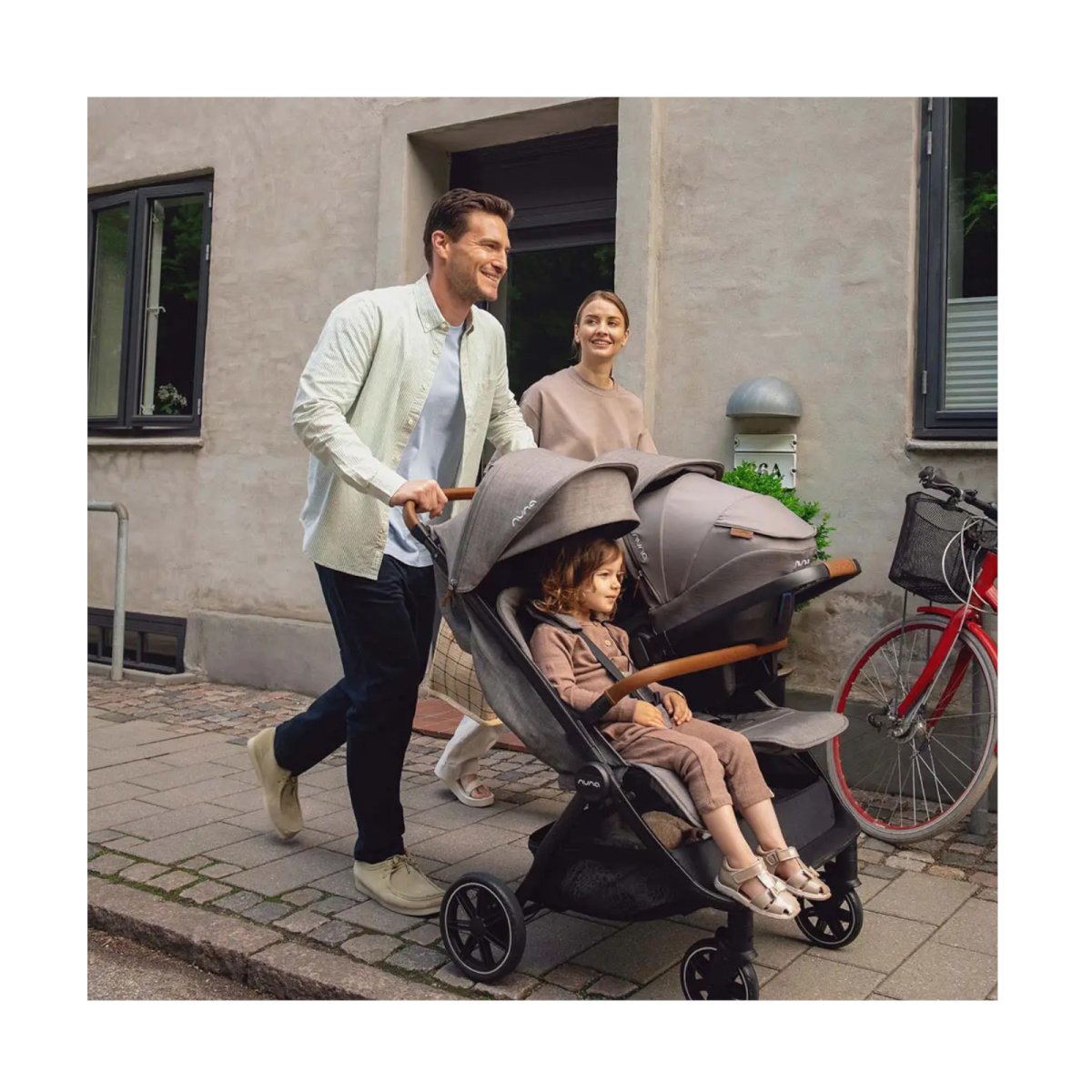 TRVL DUBL Stroller - Caviar