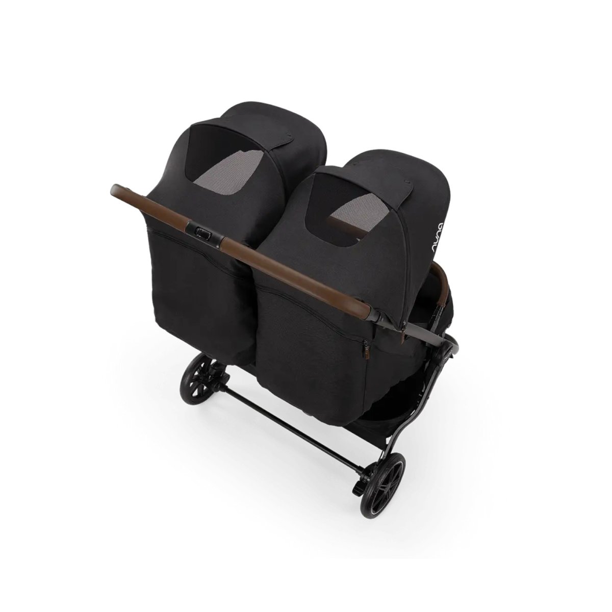 TRVL DUBL Stroller - Caviar