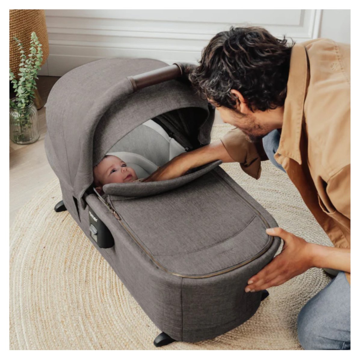 Sera Bassinet for Tura Stroller - Truffle