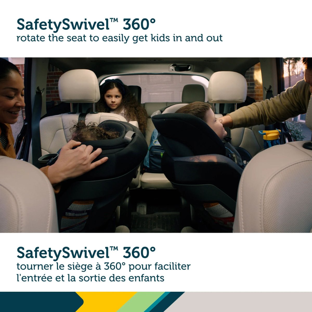 Turn & Go 360 DLX All-in One Rotating Car Seat - Black Beauty