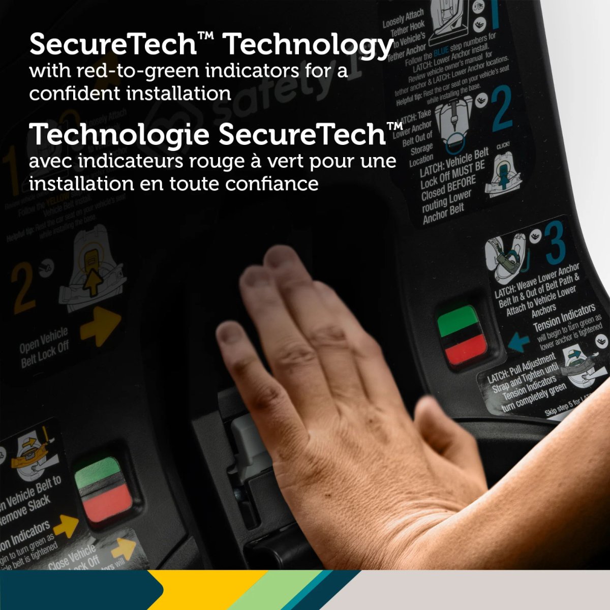 Turn & Go 360 DLX All-in One Rotating Car Seat - Black Beauty