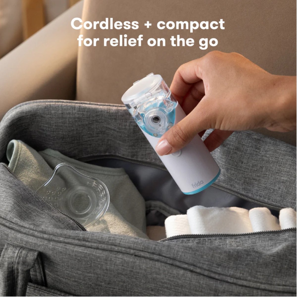 Ultra-Quiet Portable Nebulizer