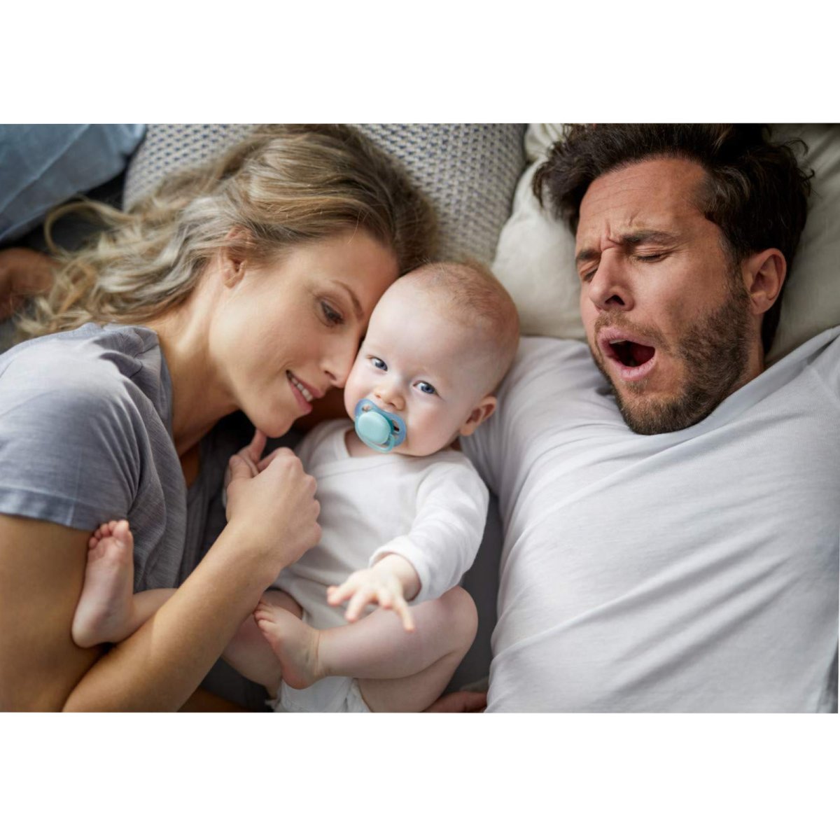 Ultra Air Pacifier 2 Pack - 0-6M Green/Blue