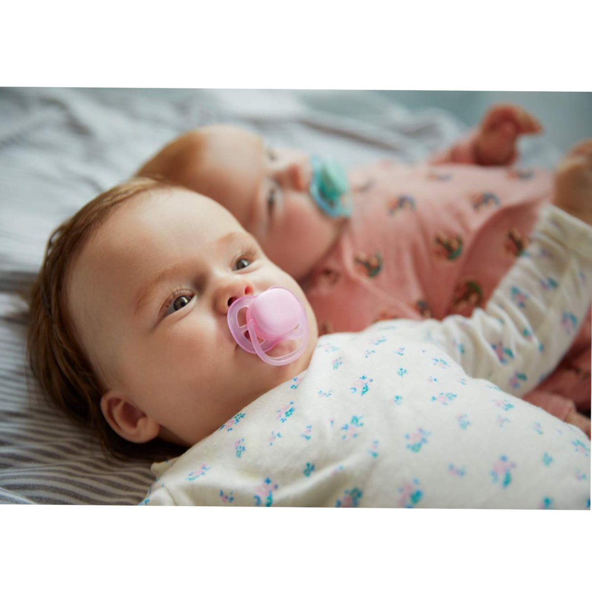 Ultra Air Pacifier 2 Pack - 0-6M Green/Blue