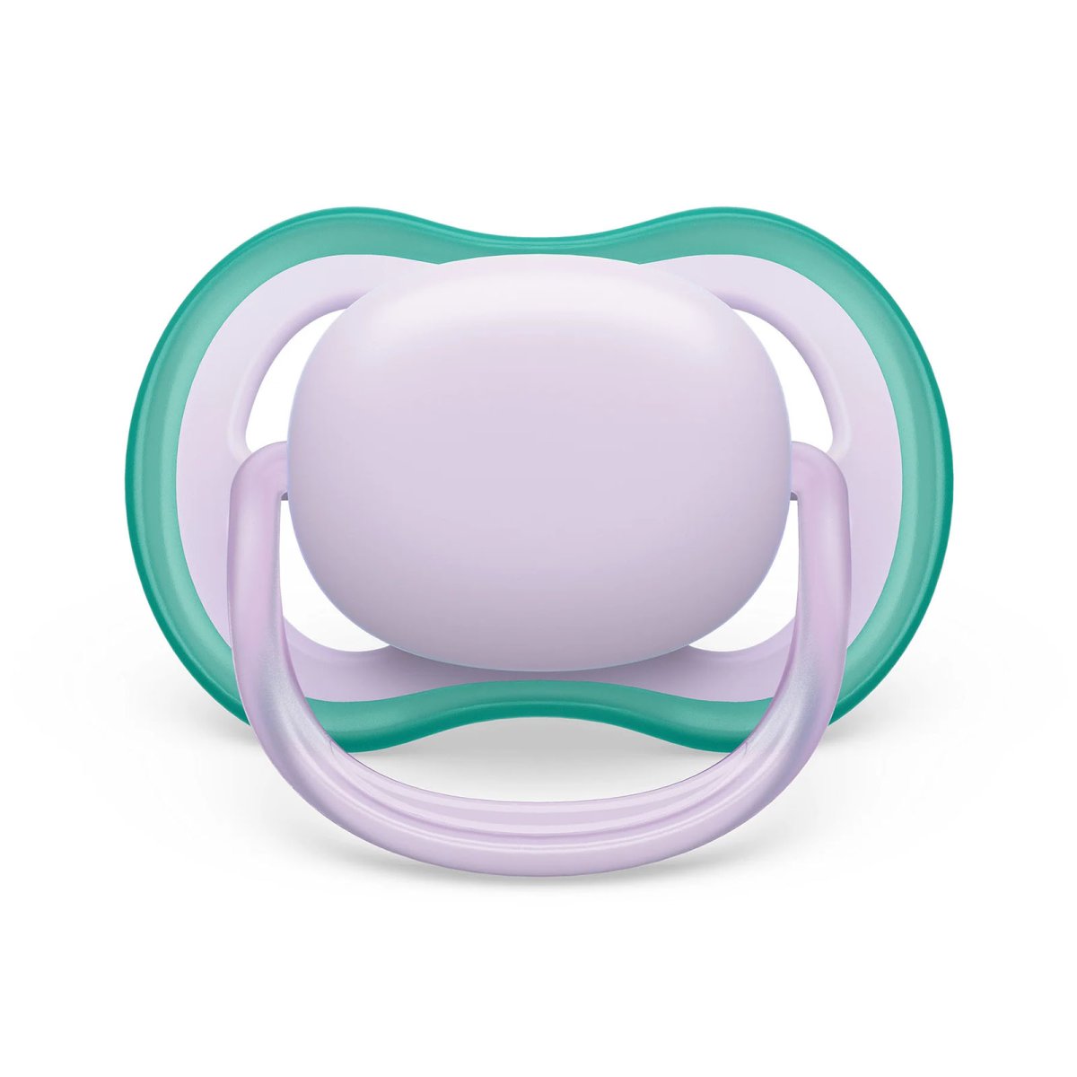 Ultra Air Pacifier 2 Pack - 0-6M Lilac/Green