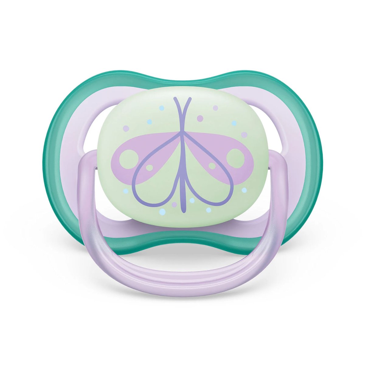 Ultra Air Pacifier Night 2 Pack - 0-6M - Fly/Dream