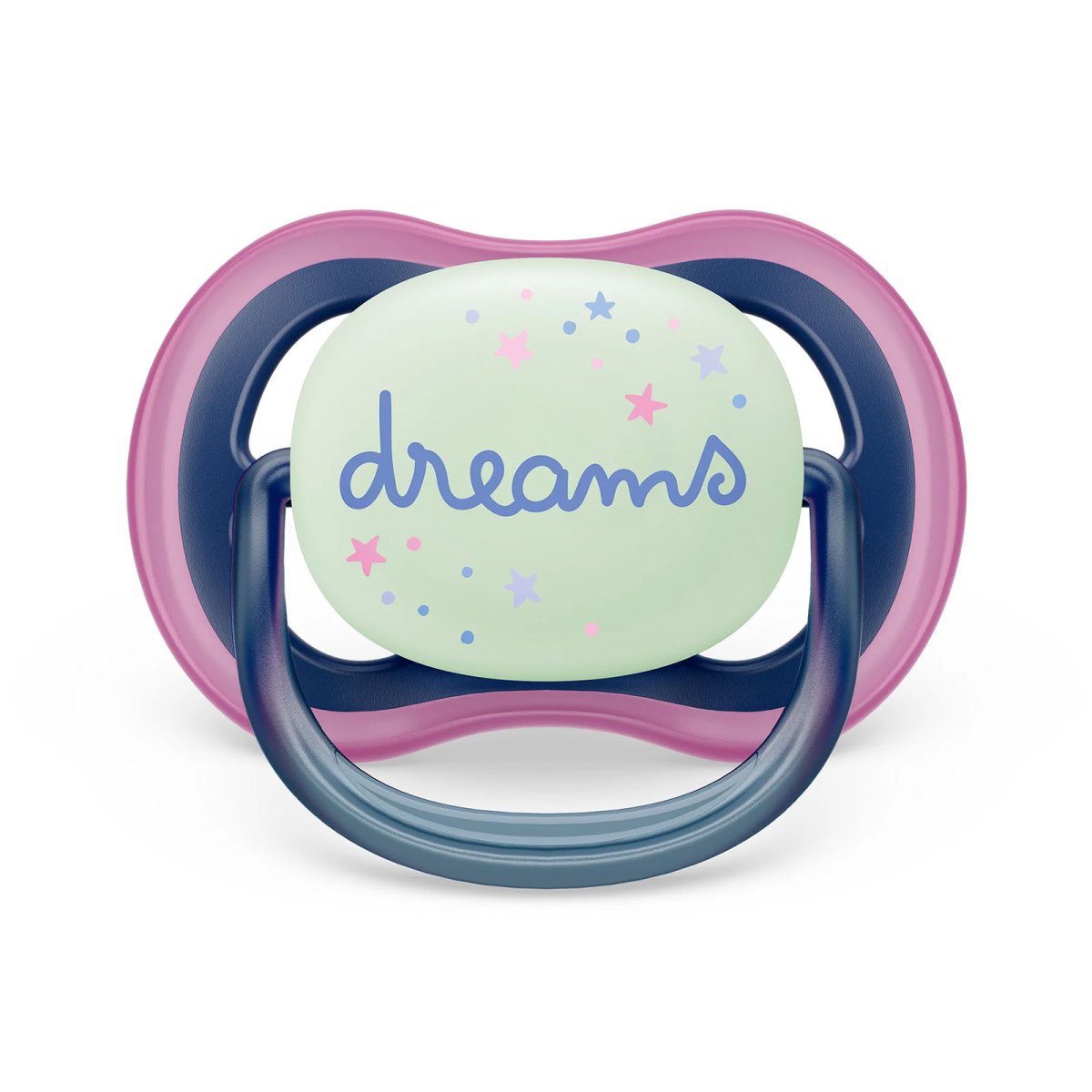 Ultra Air Pacifier Night 2 Pack - 6-18M - Star/Dream