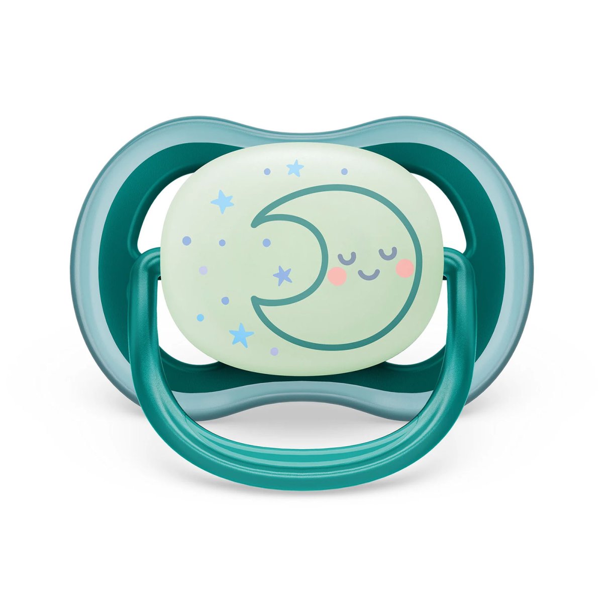 Ultra Air Pacifier Night 2 Pack - 6-18M - Star/Moon